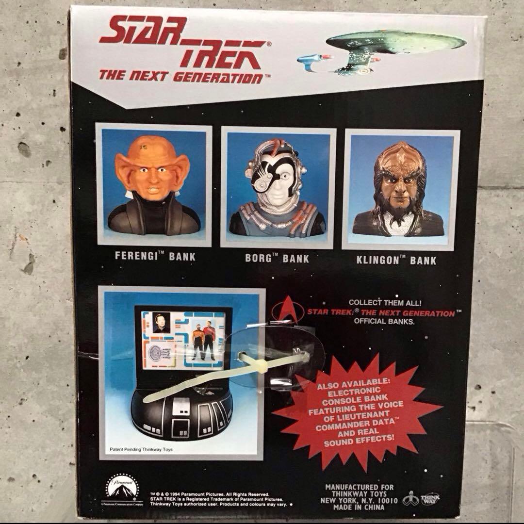 90s STAR TREK コレクターシリーズBANK 新品 スタートレック
