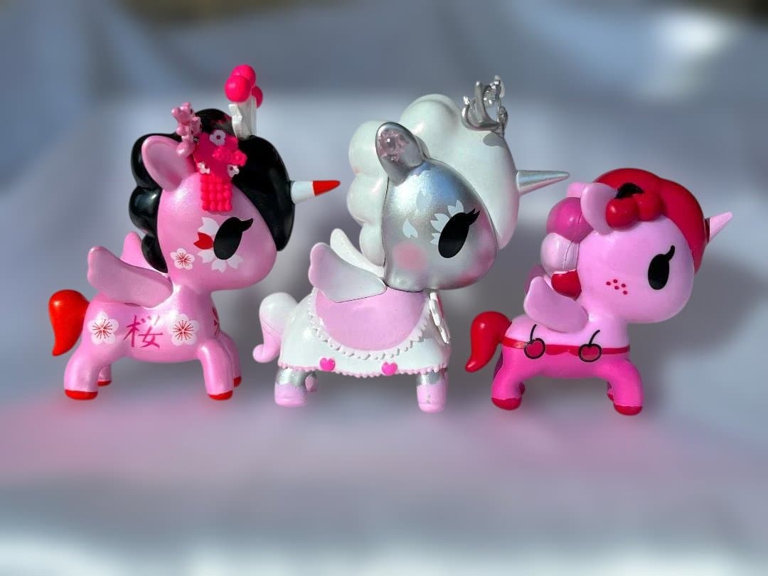 Tokidoki トキドキ ユニコルノ ユニコーン 桜 フィギュア セット