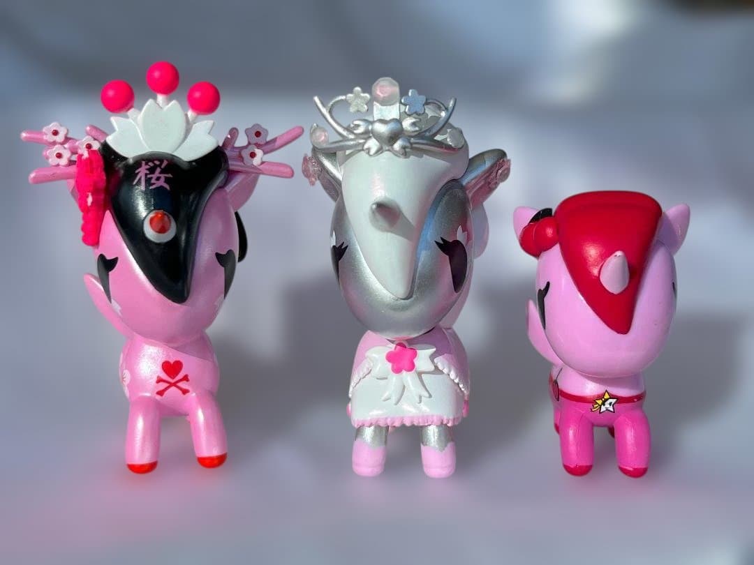 Tokidoki トキドキ ユニコルノ ユニコーン 桜 フィギュア セット