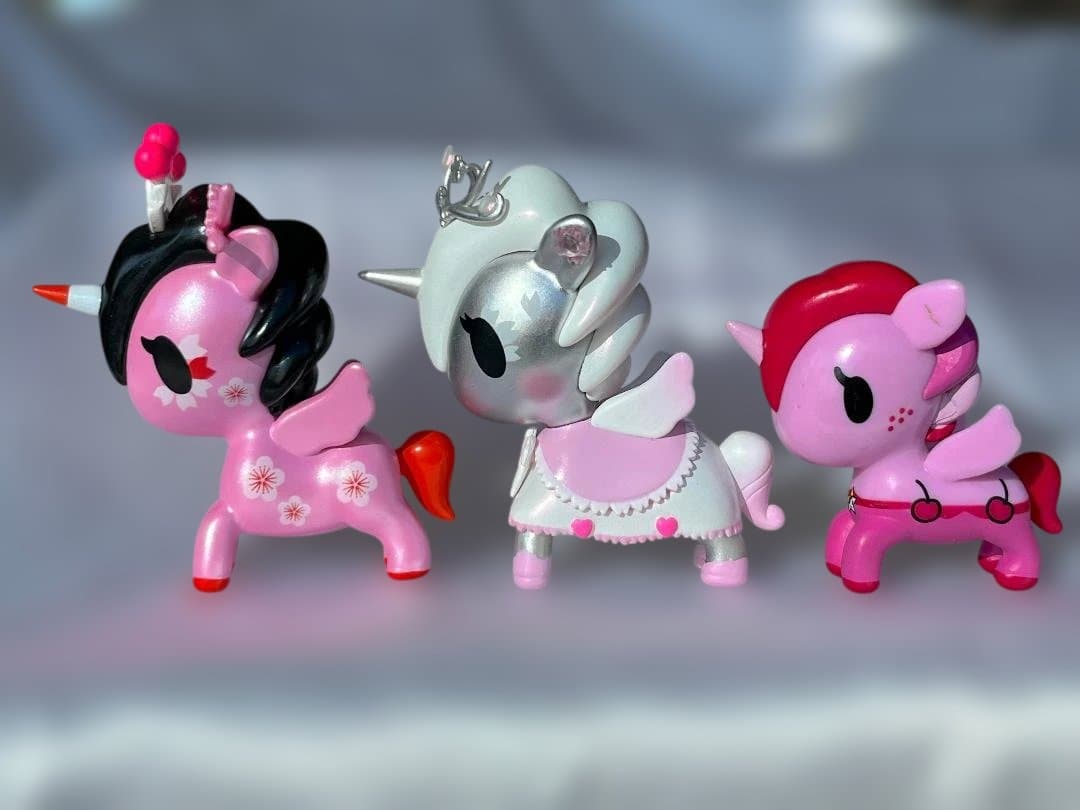 Tokidoki トキドキ ユニコルノ ユニコーン 桜 フィギュア セット