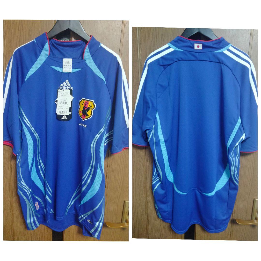 アディダス 日本代表 ユニフォーム 06/07ホームモデル Lサイズ 紙タグ付き adidas 日本代表 06 ユニフォーム ホーム 半袖 H8664 818189 代表