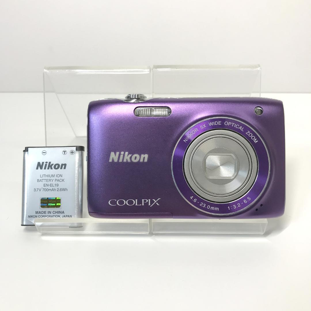 外観美品/動作未確認】Nikon COOLPIX S3100 コンデジ - メルカリ