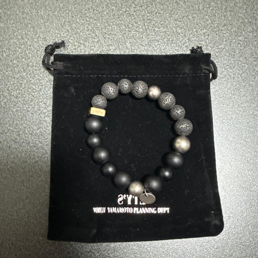 値下げ不可　ヨウジヤマモト　youji yamamoto ブレスレット　珠数 Yohji Yamamoto（ヨウジヤマモト） チェーンブレスレット メンズ