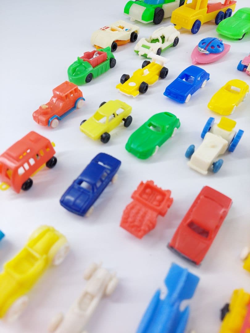 当時物 グリコ おまけ 乗り物 70個 まとめ売り 中古現状品