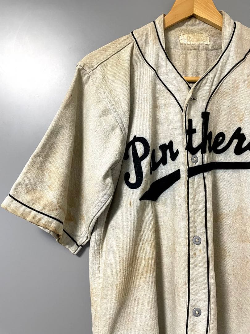 入手困難 激レア 30s 40s ヴィンテージ ベースボールシャツ ウール