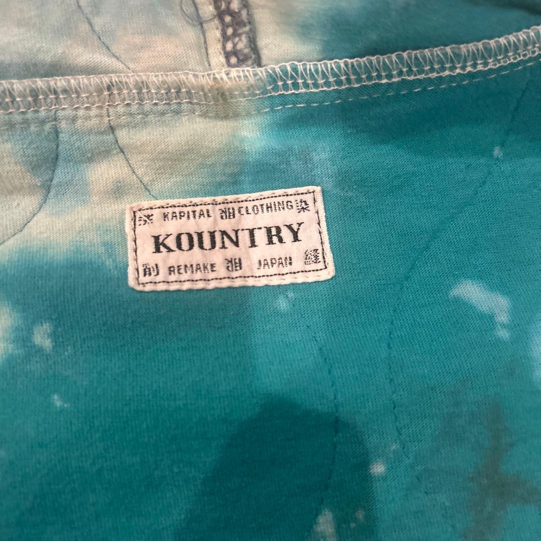 値下げ可 キャピタル KAPITAL タイダイ柄 ジップパーカー L - メルカリ