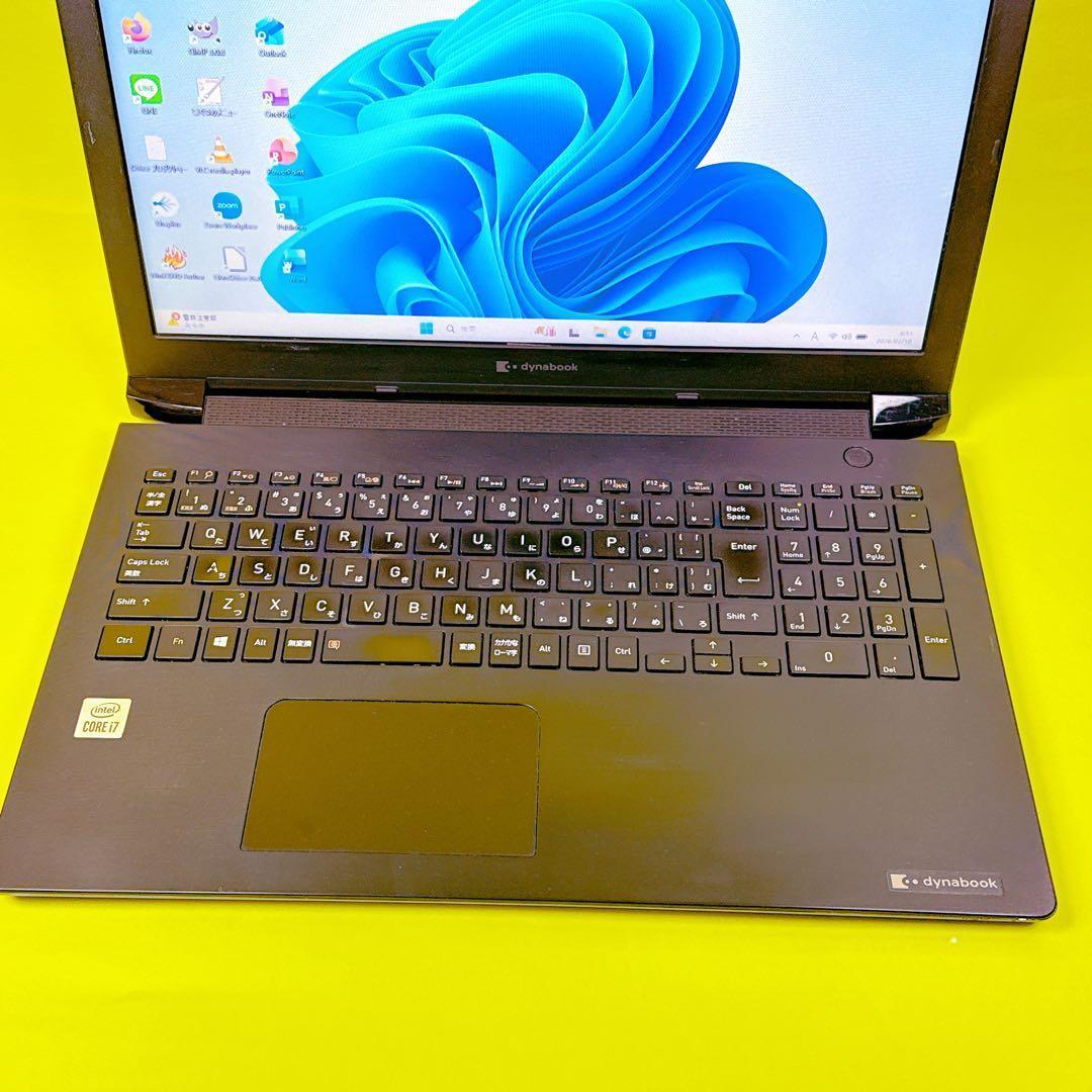 最上級‼️10世代i7⭐️爆速SSD windows11ノートパソコン オフィス