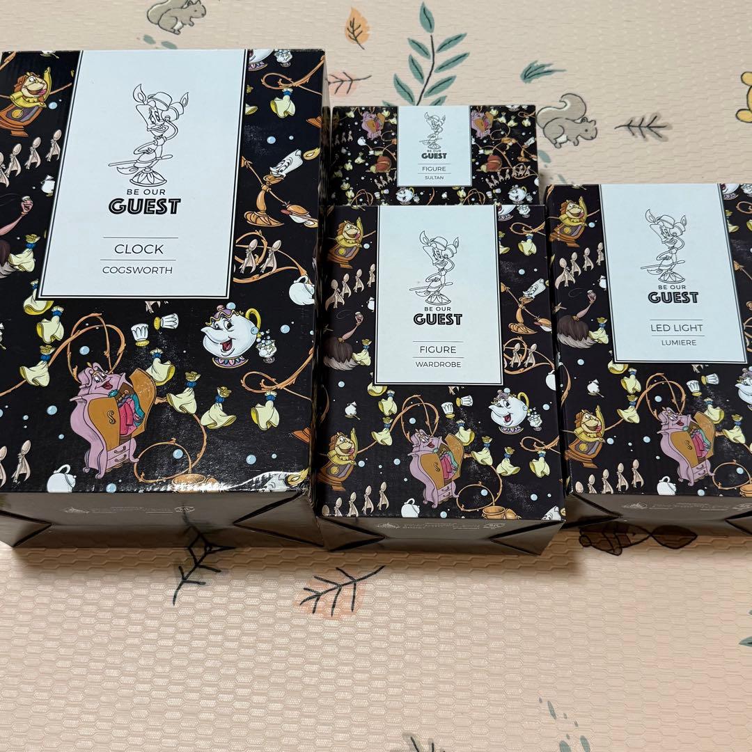 ディズニーストア　美女と野獣　ルミエール　コグスワース