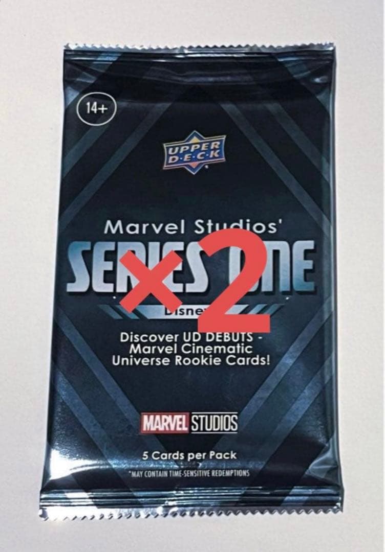 新品未開封】UPPER DECK MARVEL SERIES1 ×2パック - メルカリ