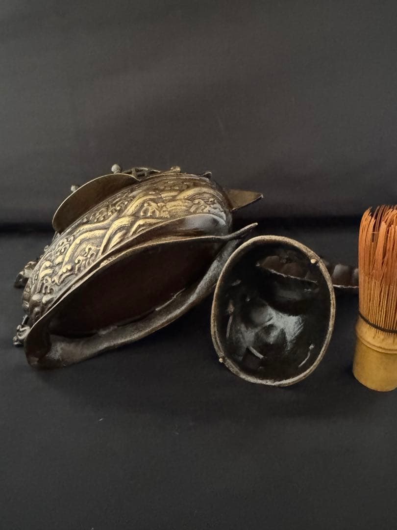 香炉 鳳凰型 宝船 銅製 彫刻 置物 開運 風水 骨董 インテリア アンティーク