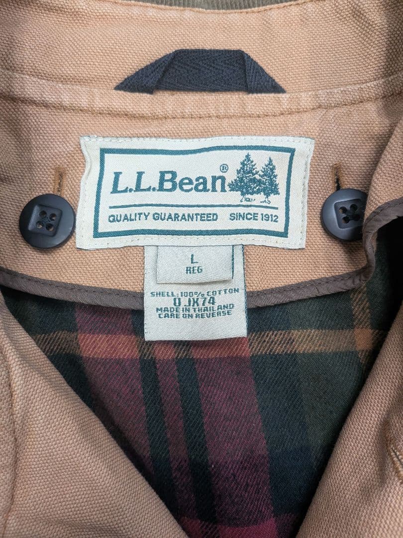 L.L.Bean ハンティングジャケット　L 00s プリマロフトライナー