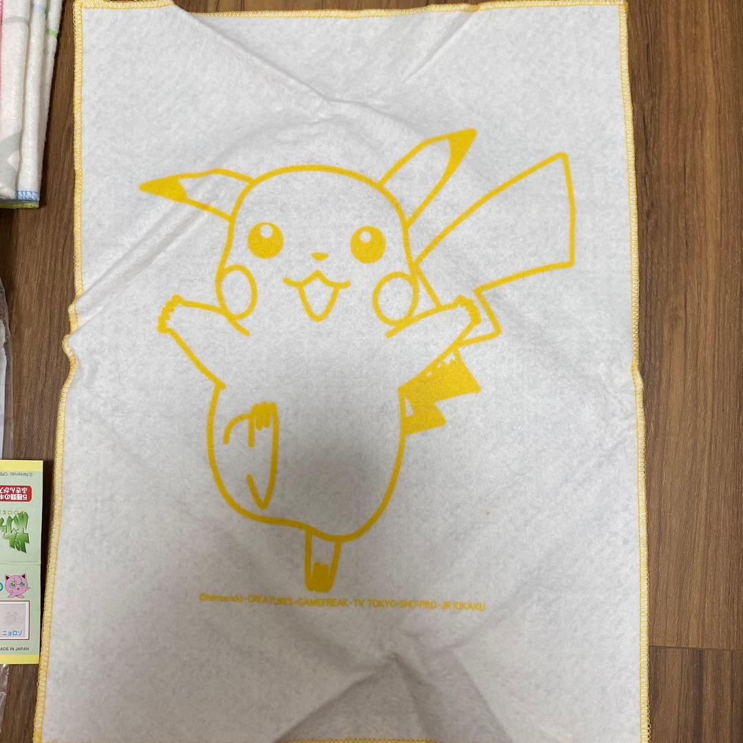 ポケットモンスター　キッチンふきん　ふきふきモンスター　ポケモン　ピカチュウ