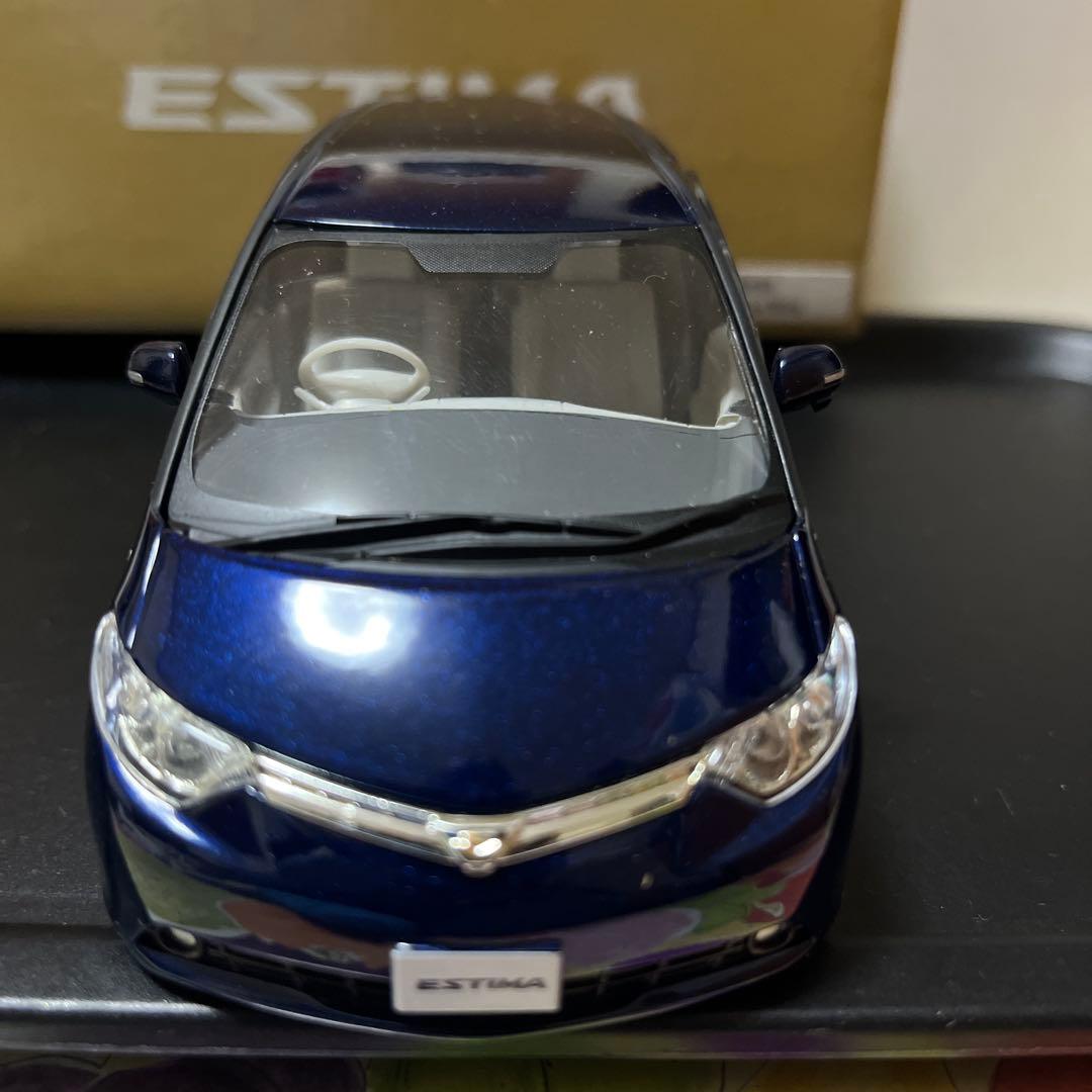 非売品　トヨタ　エスティマ　カラーサンプル　ダークブルーマイカ
