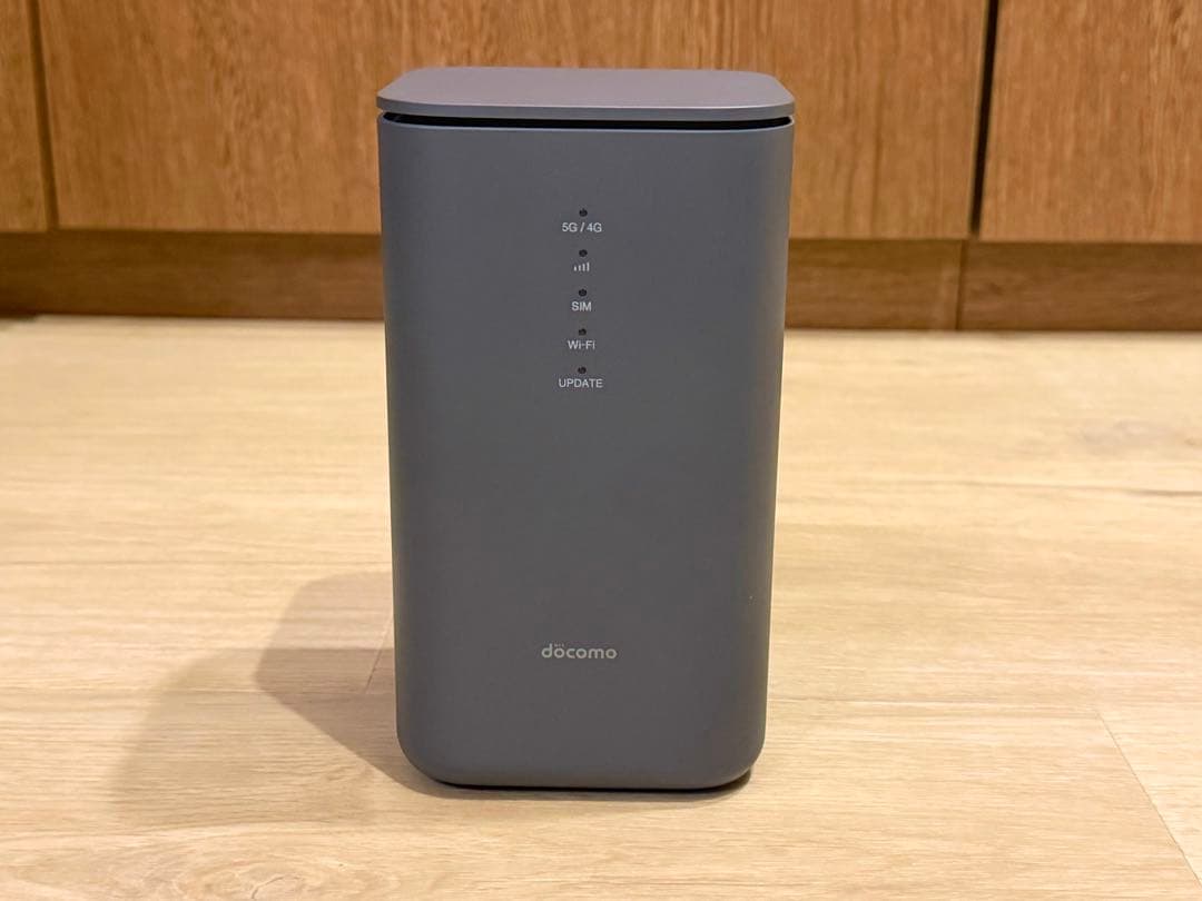 docomo HR02 無線LANルーター (Wi-Fiルーター) home5G - メルカリ