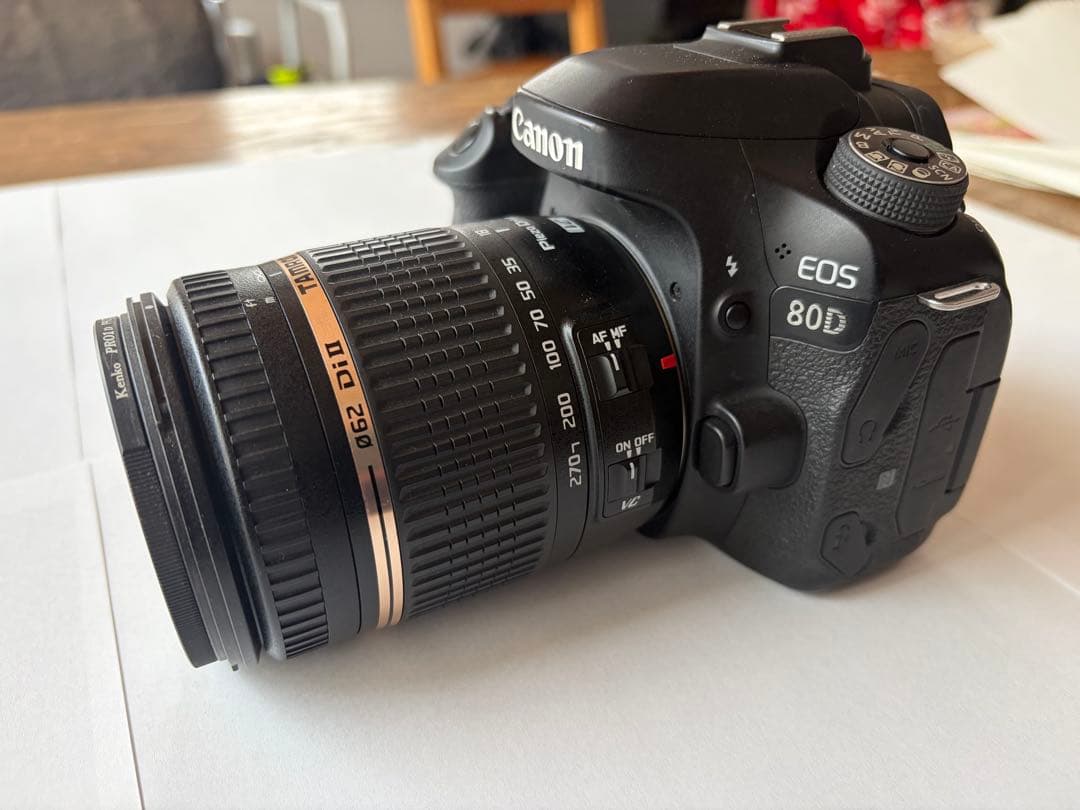 Canon EOS 80D 訳あり TAMURON レンズセット - デジタルカメラ