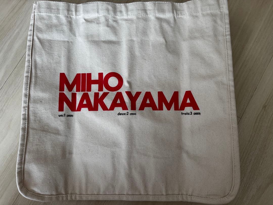 最終値下げ 中山美穂 40thコンサート NHKホール限定グッズ トートバッグ