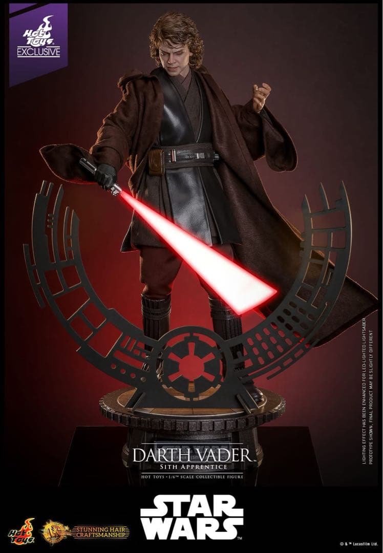 ホットトイズ 1/6ダースベイダー アナキンスカイウォーカー SWCJ