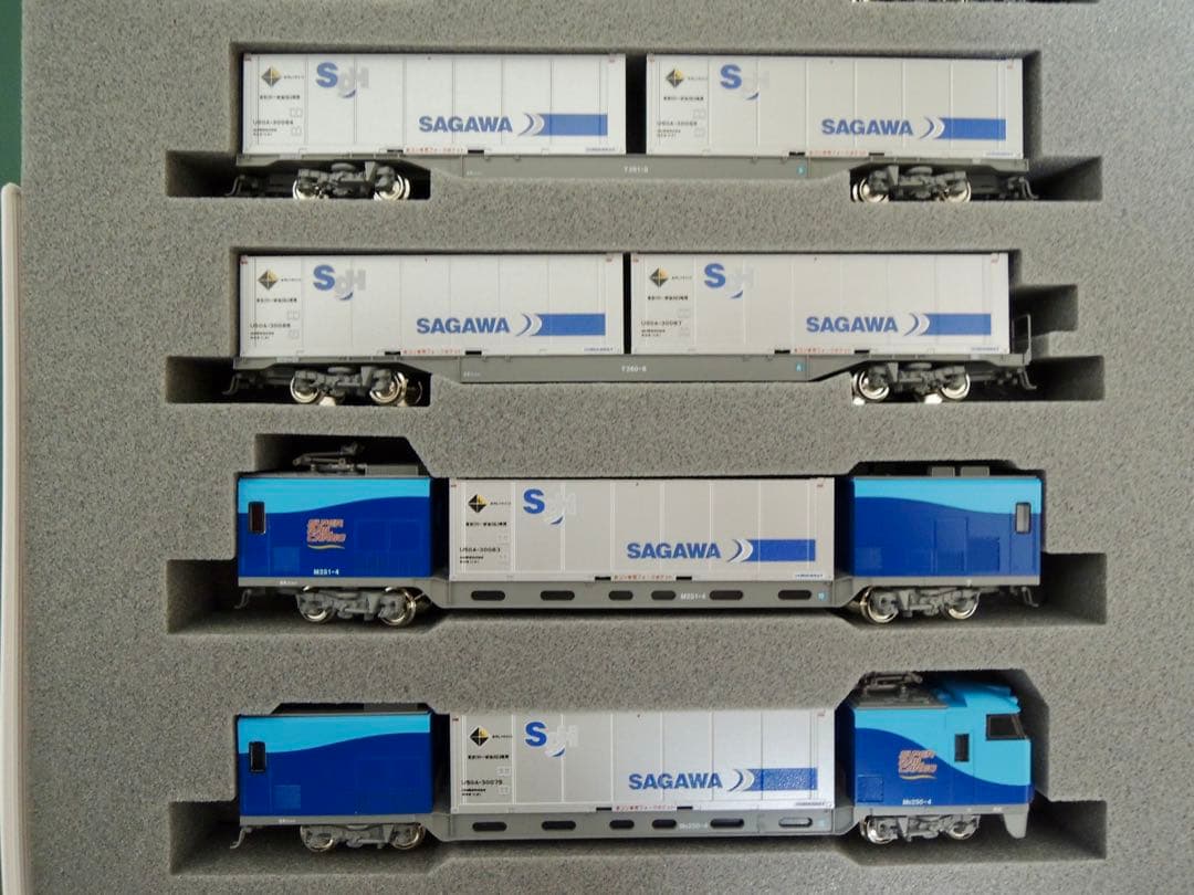 KATO JR貨物 M250系 スーパーレールカーゴ U50Aコンテナ16両