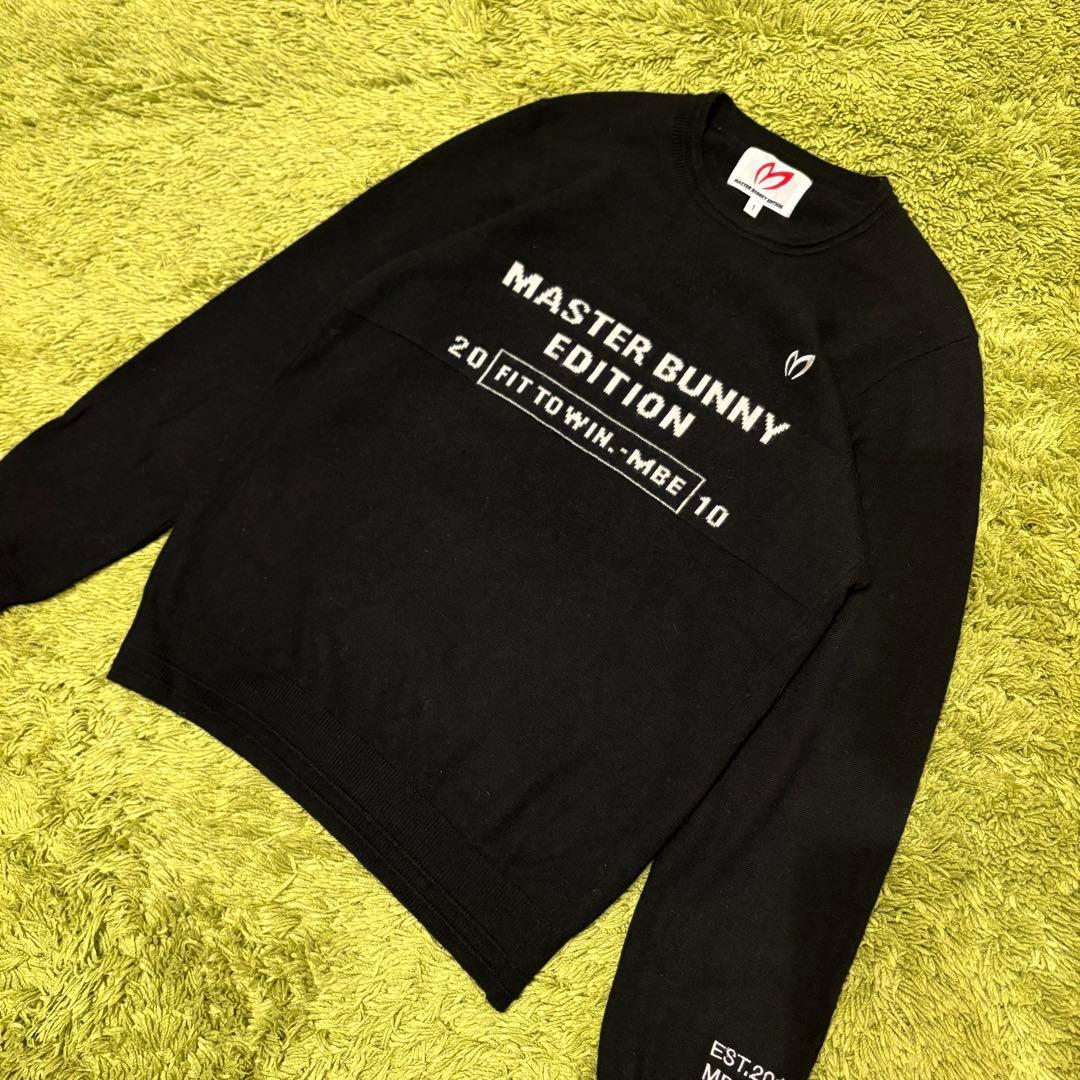 マスターバニーエディション ニット セーター ブラック 黒 サイズ1 （M） マスターバニーエディション ニット セーター ブラック 黒 サイズ1 （M