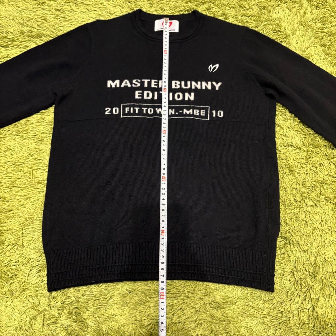 マスターバニーエディション ニット セーター ブラック 黒 サイズ1 （M