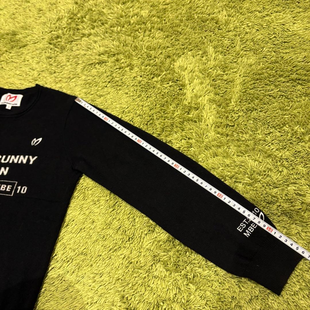 マスターバニーエディション ニット セーター ブラック 黒 サイズ1 （M