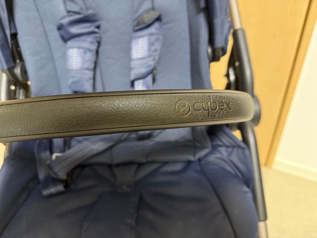 美品】cybex カーボン ネイビー 【二人乗りおまけつき】