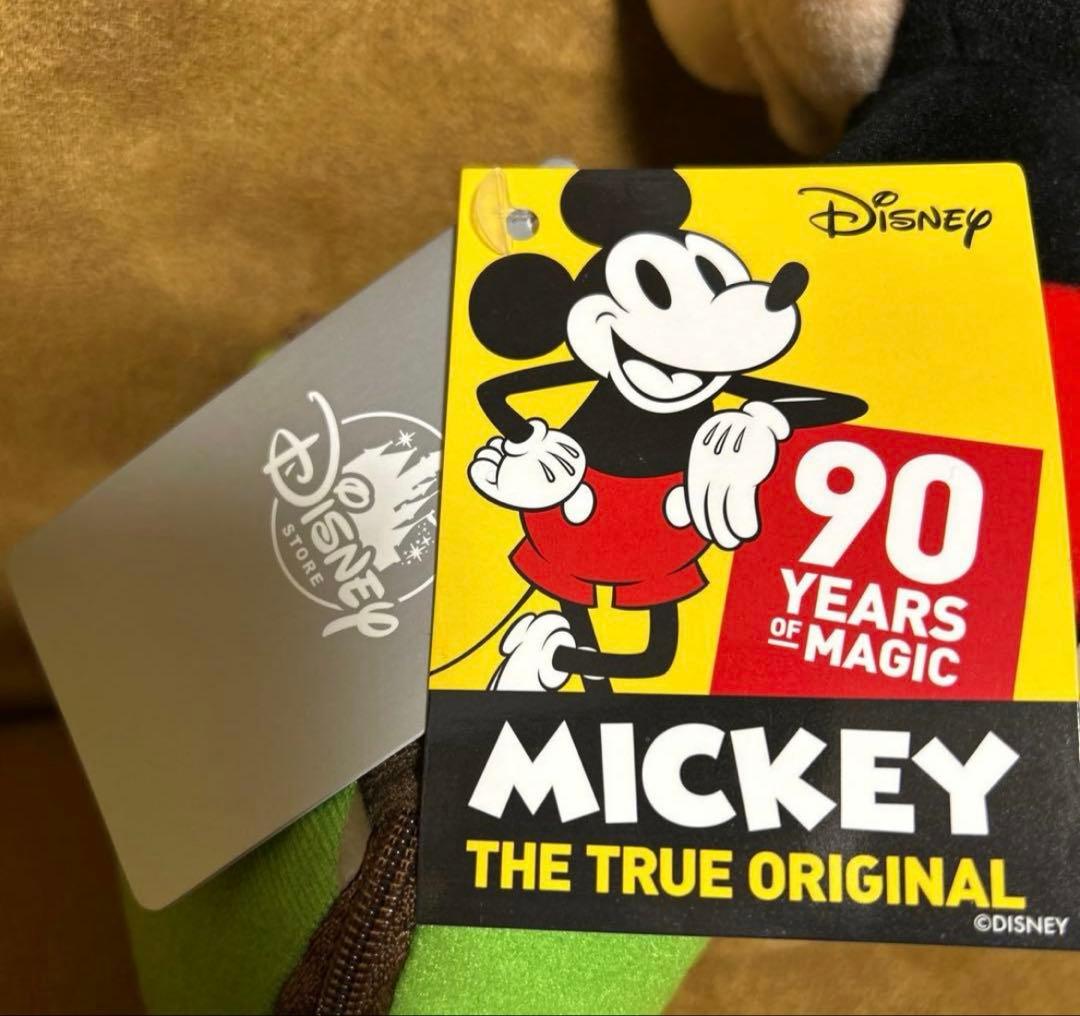 ミッキーマウス　ぬいぐるみ 90周年　ミッキーの汽車旅行　ディズニーストア
