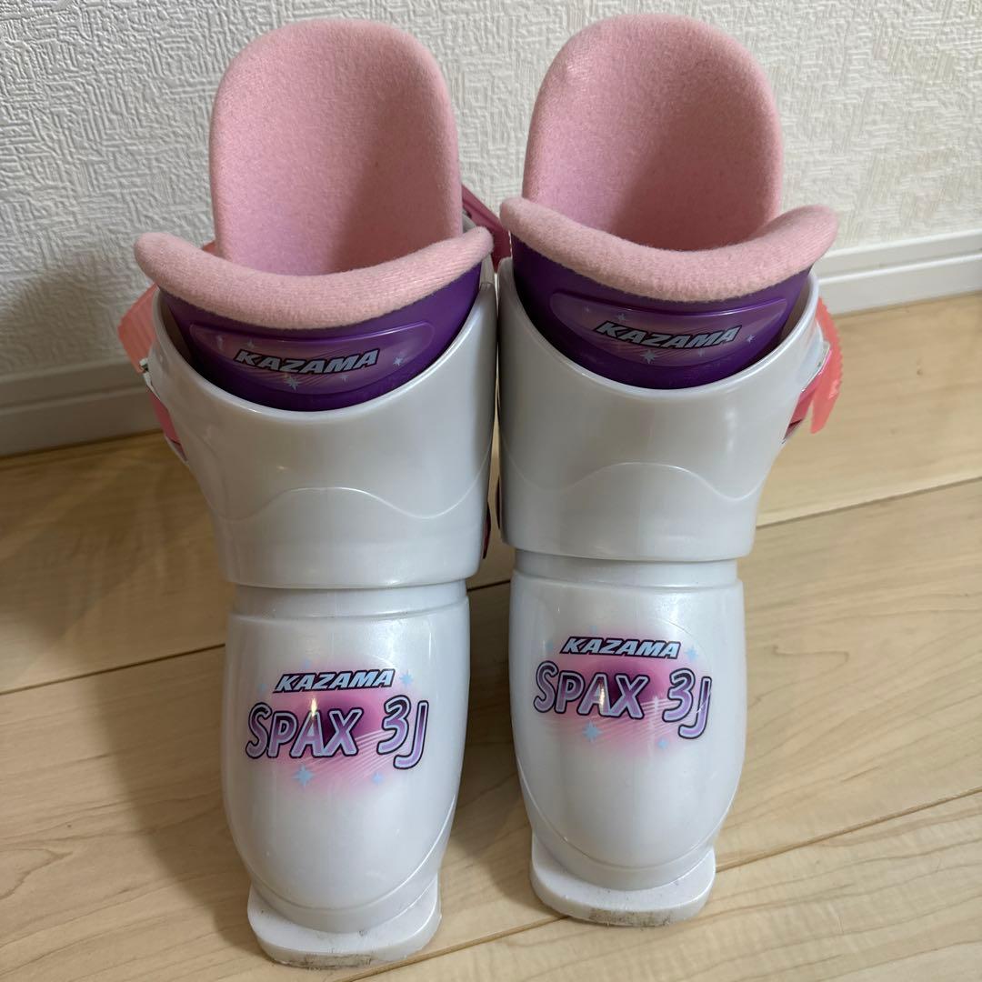 美品】子供用スキー板・ストック・ブーツ3点セット スポーツデポ