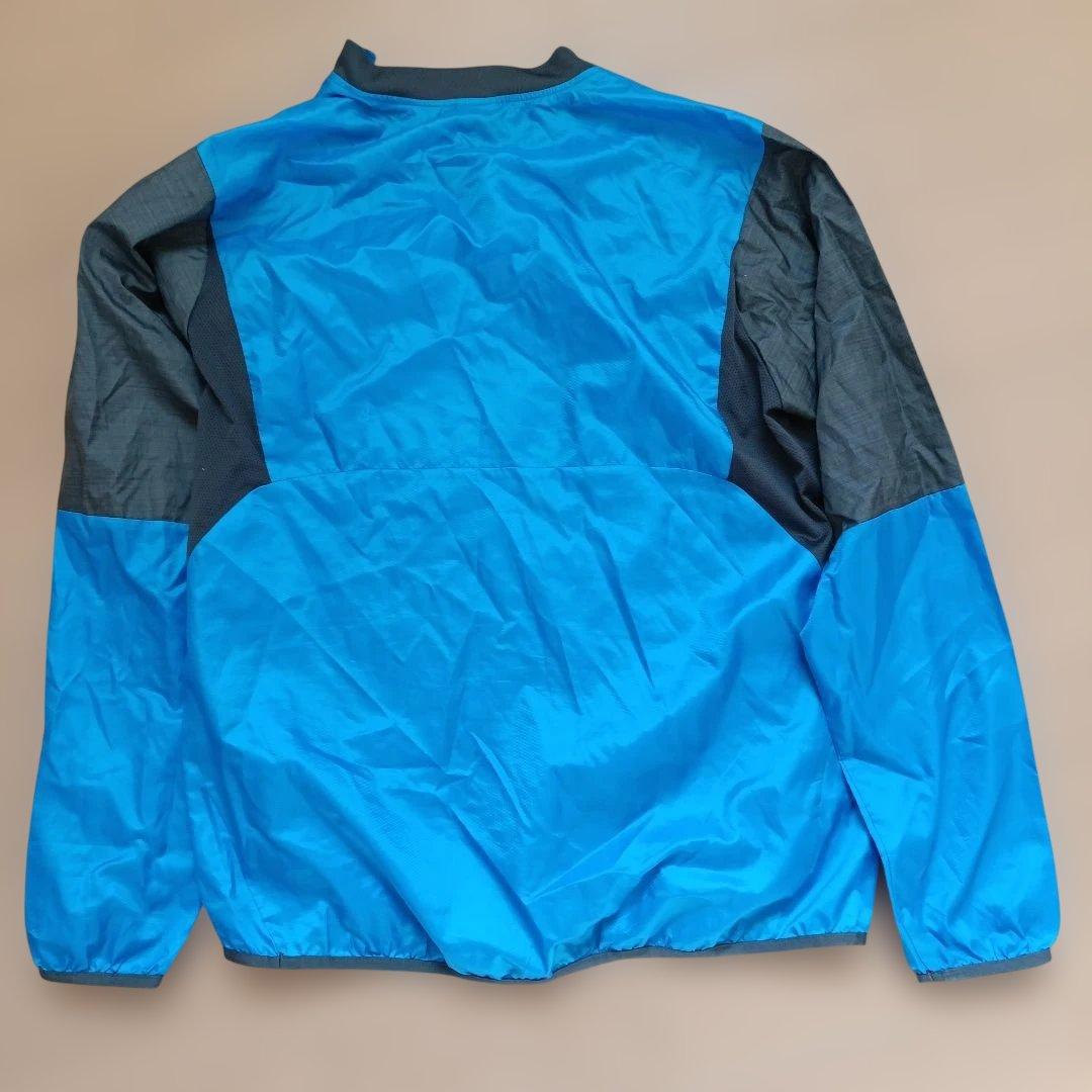 PUMA ピステ・ウィンドブレーカー XL 青/黒 - メルカリ