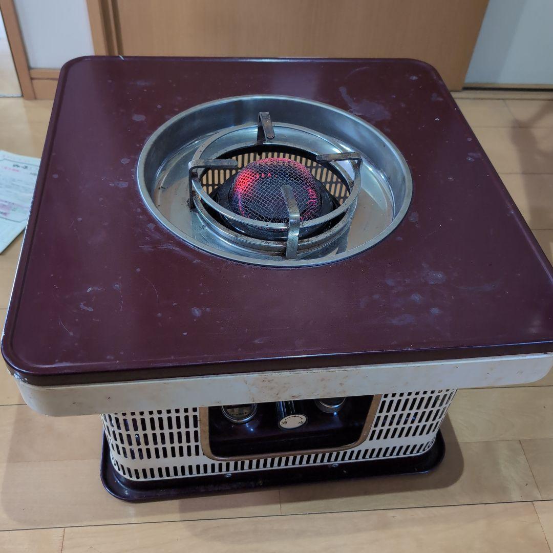 動作確認OK!昭和レトロ　トヨホームヒーター《角型》HH-4形芯上下式石油コンロ