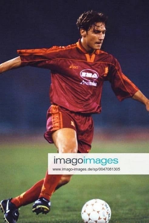 貴重な長袖！】フランチェスコ・トッティ/ ASローマ/H/95-66モデル