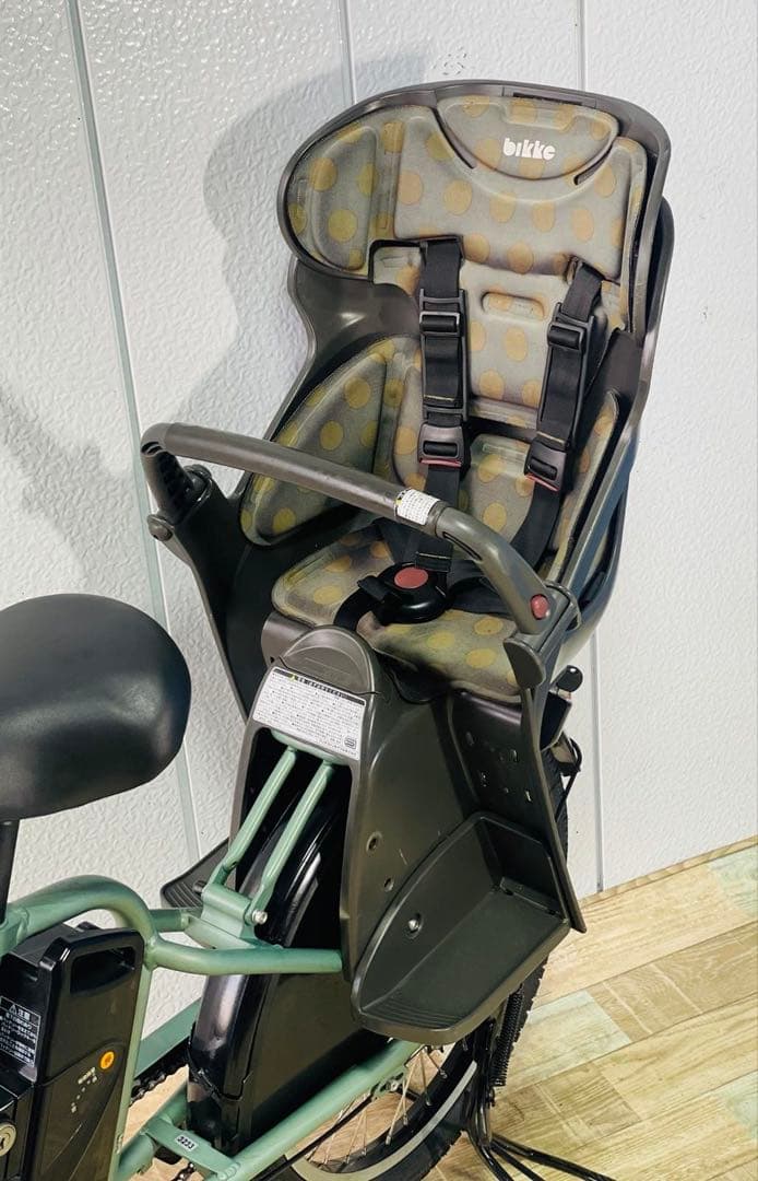 ☆3233ブリヂストン8.9アンペア 20インチ子供乗せ電動アシスト自転車