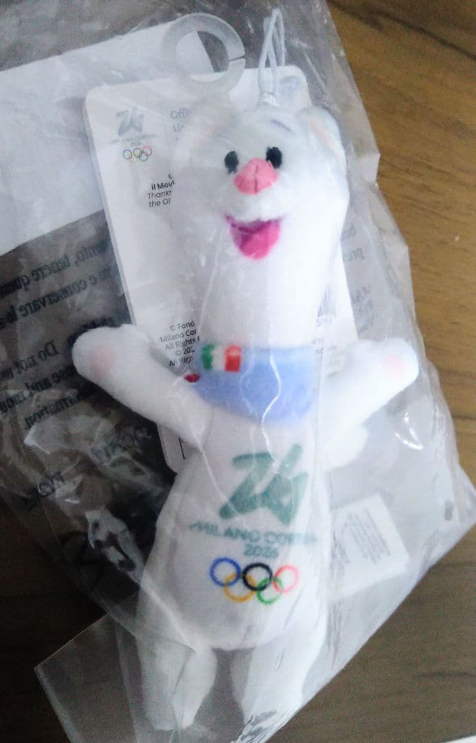 ミラノオリンピック ティナ ぬいぐるみ 13cm TINA 五輪 コルティナ