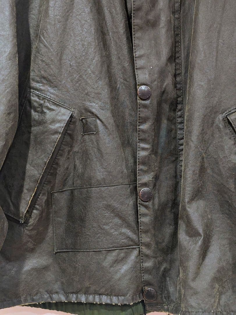 激レア】当時物Barbour トランスポート、 セージ42（現行40くらい