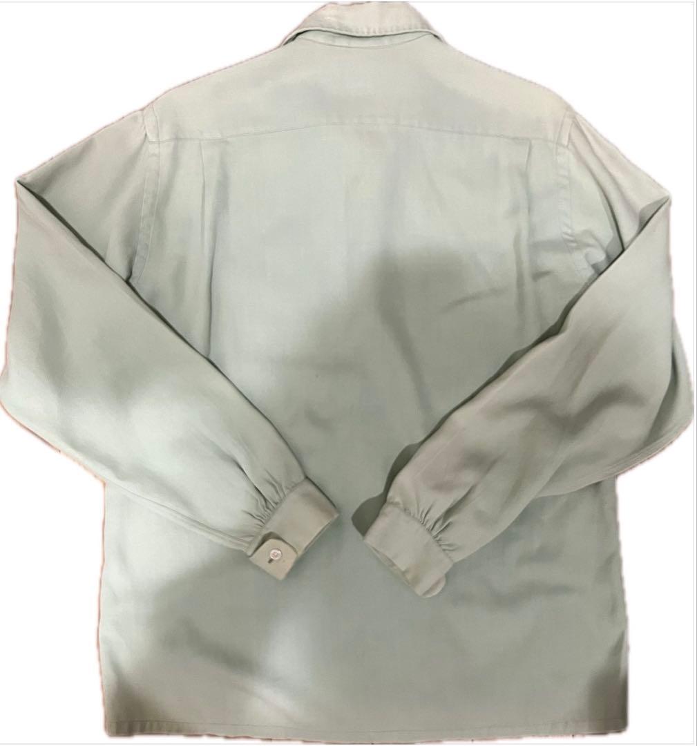 50s Marlboro レーヨンコットン オープンカラーシャツ ヴィンテージ