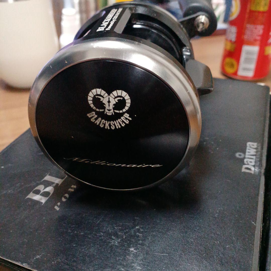 廃盤希少 ダイワ ミリオネアブラックシープ250 カスタムハンドル交換