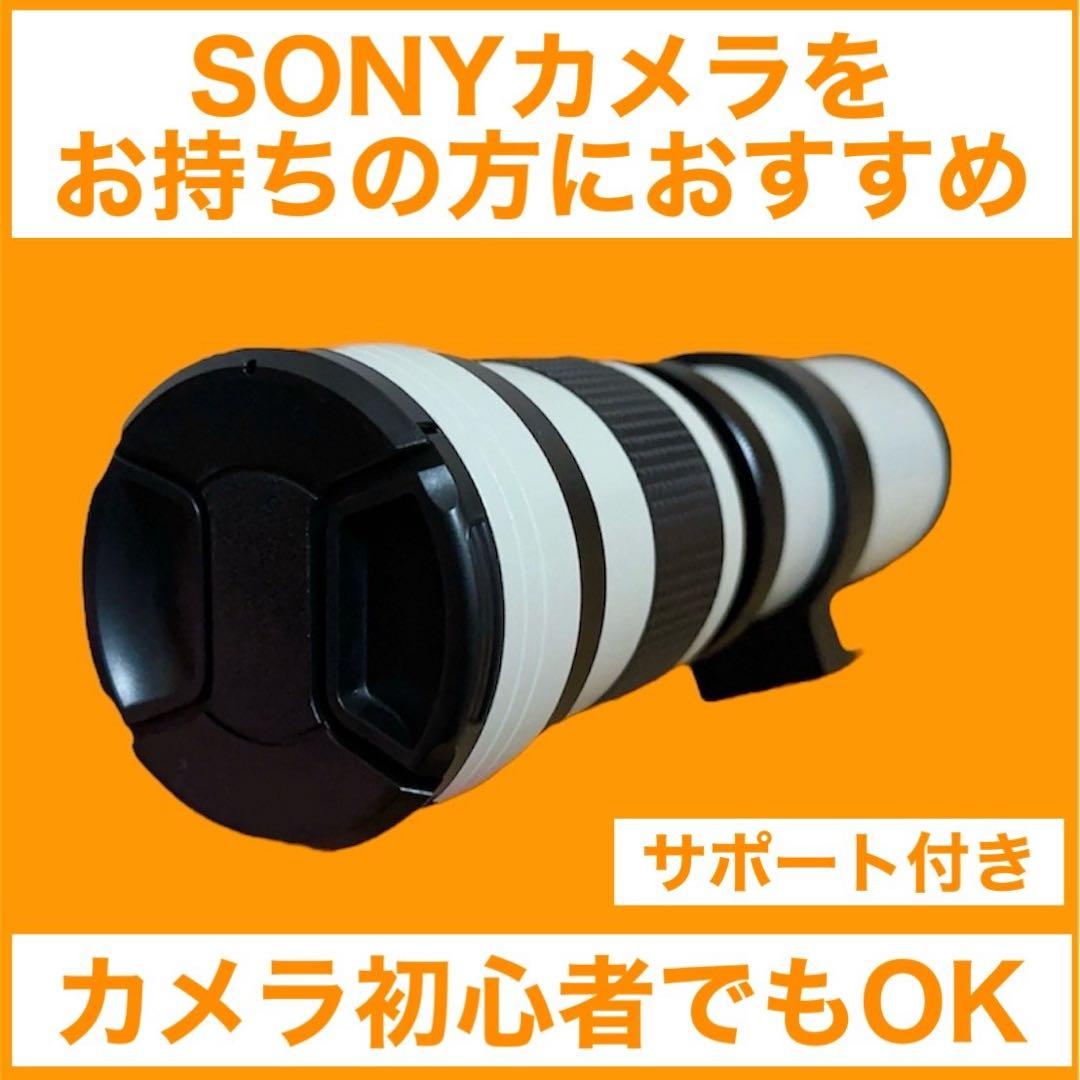 サポート付き！SONYカメラをお持ちの方におすすめ！便利なズームレンズ！袋付き！ S M L カメラポーチ 一眼レフ ミラーレス おしゃれ 巾着ポーチ ソフト