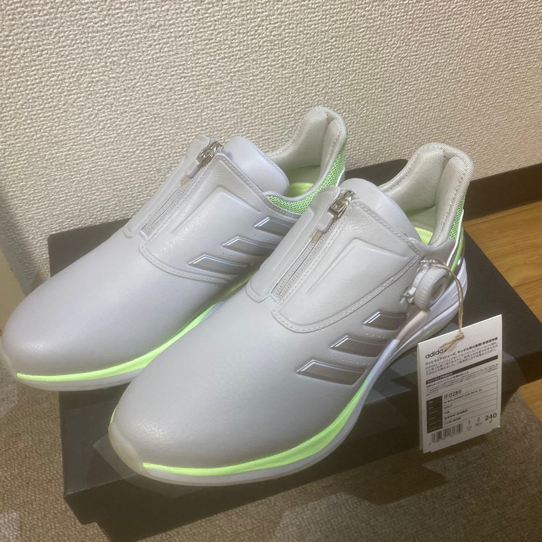 アディダス ソーラーモーション Boa 24 レディース スパイクレス 24cm ADIDAS GOLF レディース アディダス ゴルフ ゴルフシューズ ソーラー