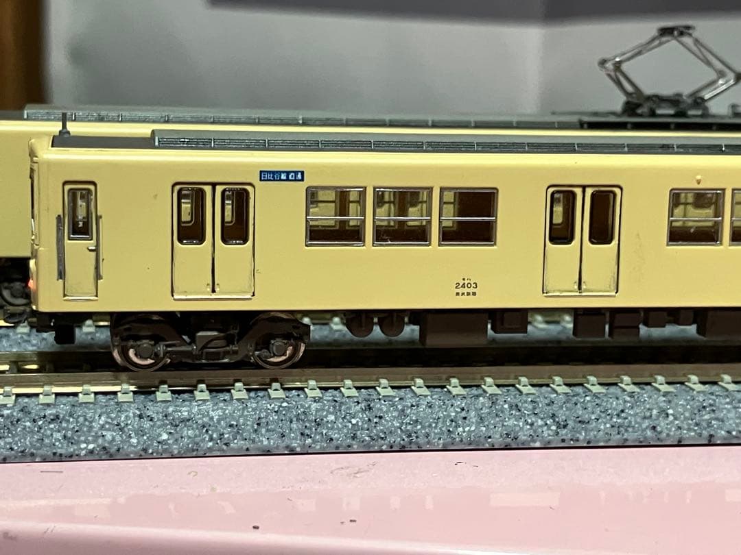 鉄コレ 東武2000系 ライト点灯 コアレスモーター