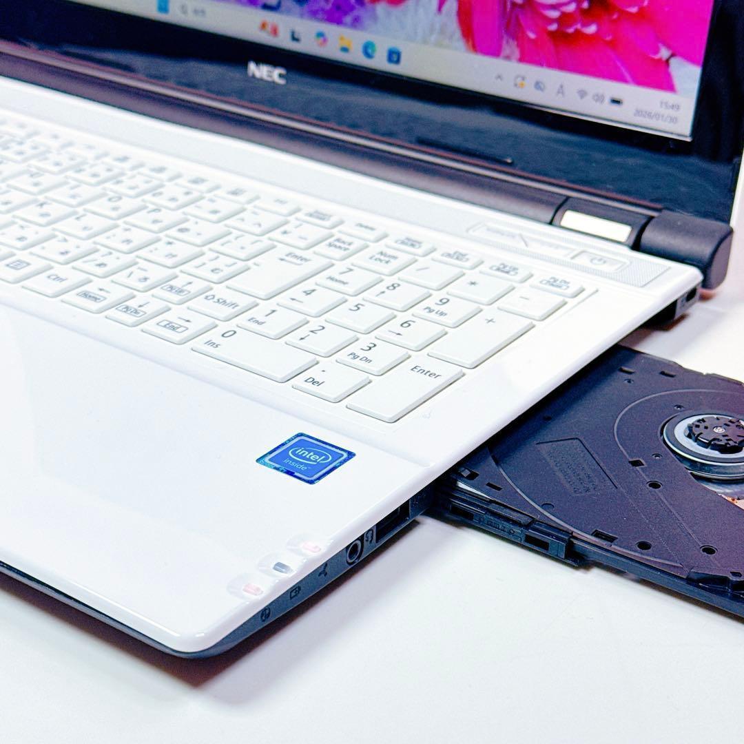 新品SSD✨Windows11 薄型ノートパソコン カメラ 高性能i3 オフィス