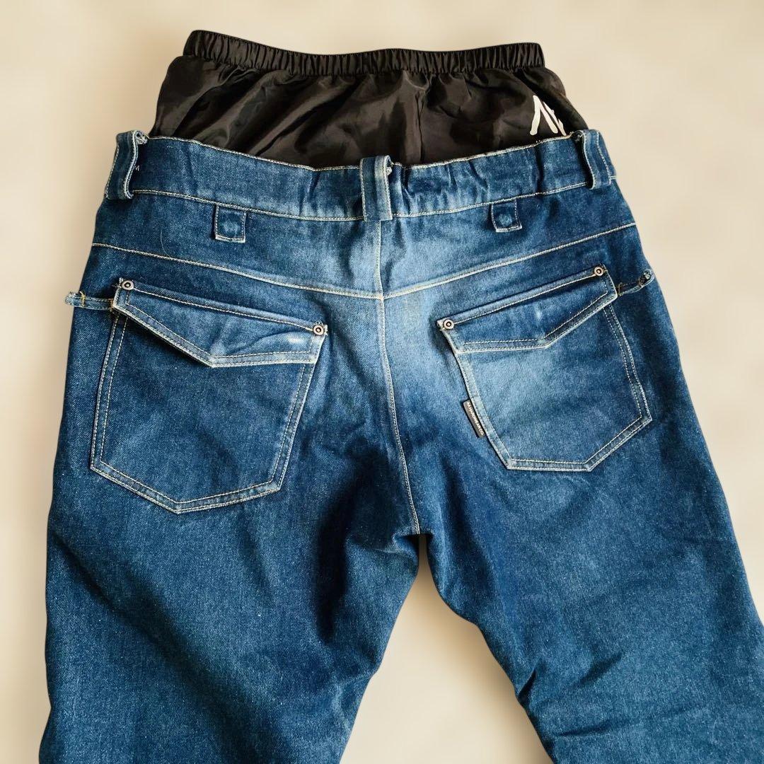 AA HARDWEAR ダブルエー スノボウェア リアルデニム M ユニセックス