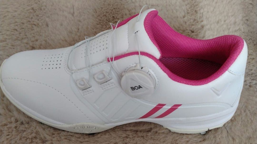 【新品未使用】キャロウェイ レディスゴルフシューズ 23.0cm