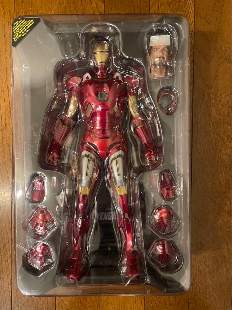 Hot toysセット アイアンマン　ロケット　キャプテンアメリカ　マイティソー