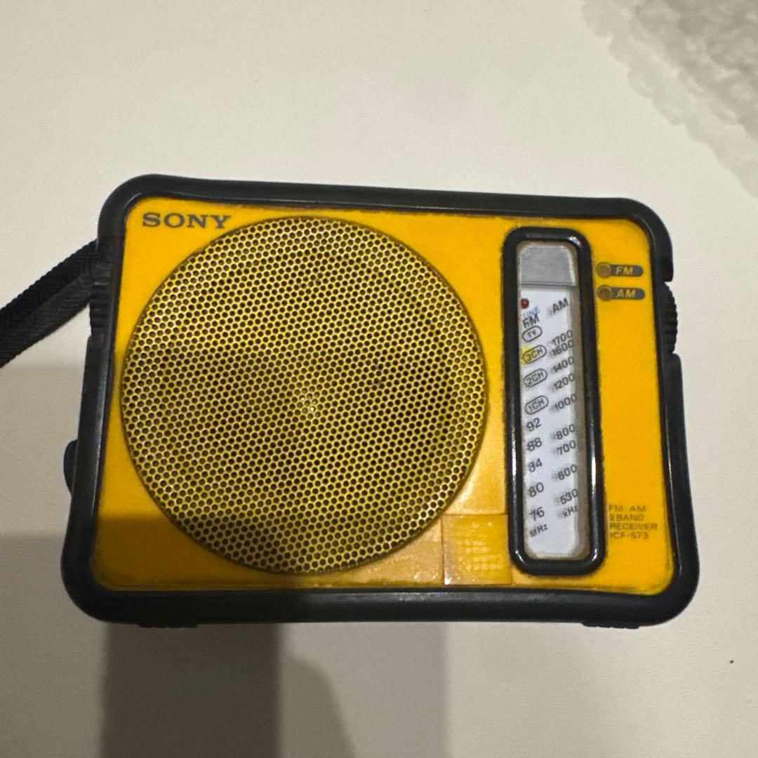 SONY SPORTS ポータブルラジオ ICF-S73 - メルカリ