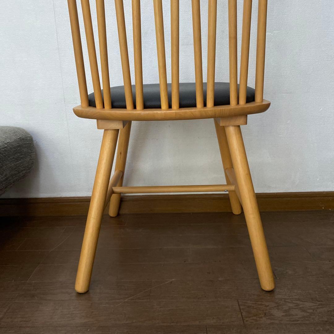 送料込み】大川家具 ウィンザーチェア 北欧インテリア - メルカリ