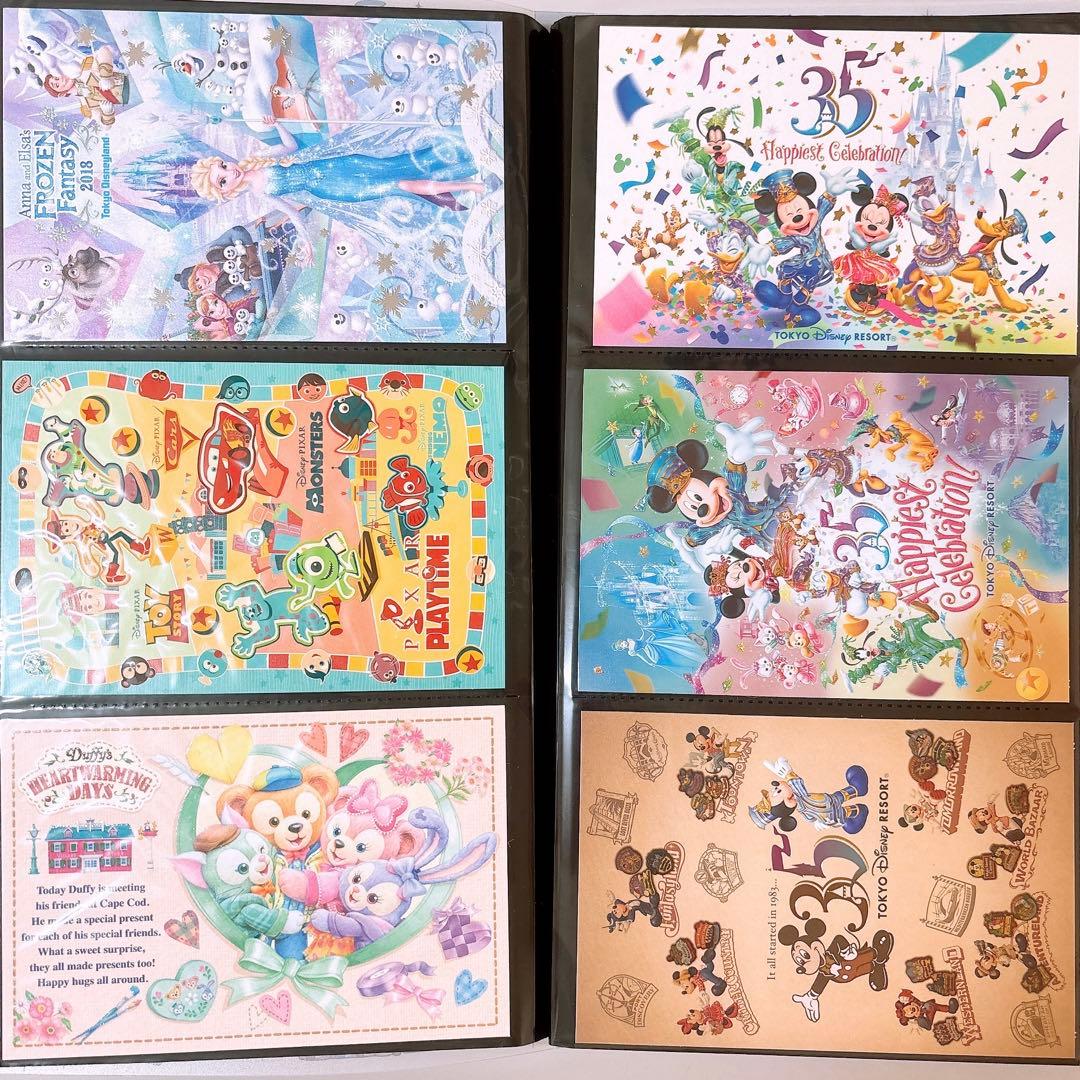 極美品】東京ディズニーリゾート ポストカード コレクション 85枚