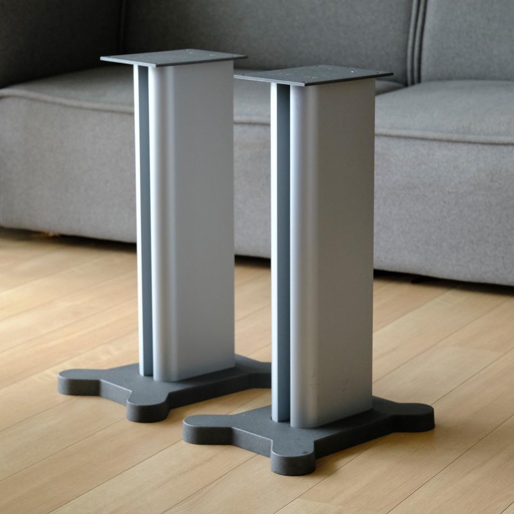 B&W FS-700ブックシェルフスピーカースタンド ペア - メルカリ