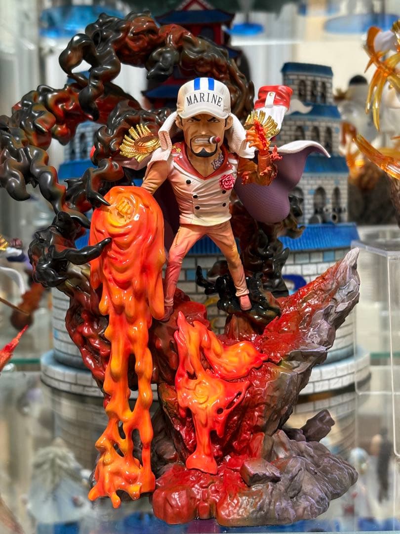 ワンピース フィギュア 希少 赤犬 サカズキ 海軍 元帥 ガレージキット