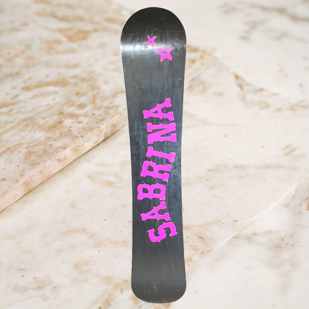 スノーボード SABRINA サブリナ FLUX ビンディング 144cm - メルカリ