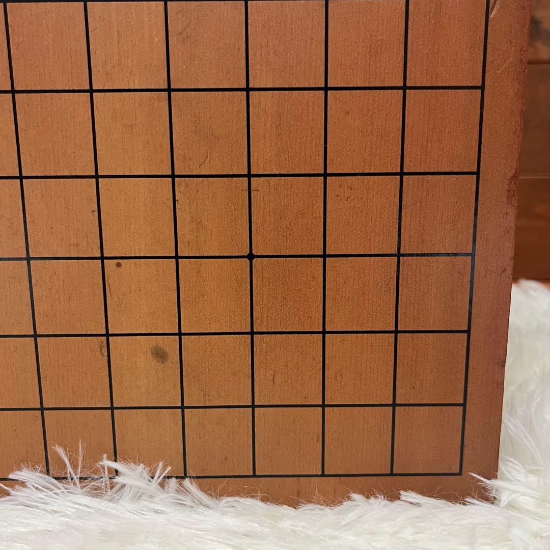 onih0926様専用】足付碁盤 厚さ約17.5cm 桐箱付き碁石 懐志作碁笥